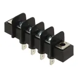 Molex_0387216704_Conn Barrier Strip 4 POS 9.53mm Faston ST Panel Mount