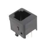 Molex_0428786506_Conn RJ-11 F 6 POS 2.54mm Solder ST Thru-Hole 2 Terminal 1 Port Tray Cat 3