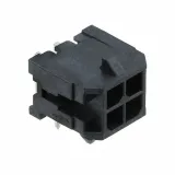 Molex_0430450400_4-Pin Male Power Connector, Solder, 94V-0