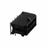 Molex_0430450802_8 Pos Rectangular Power Connector, 250V, Gold Plated, Solder