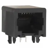 Molex_0432026102_Conn Modular Jack F 6 POS 2.54mm Solder RA Thru-Hole 6 Terminal 1 Port Tray