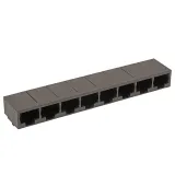Molex_0432238176_Conn RJ-45 F 8 POS 1.02mm Solder RA Thru-Hole 8 Terminal 8 Port Tray Cat 3