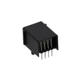 Molex_0432498004_Conn RJ-45 F 8 POS 2.54mm Solder RA Thru-Hole 8 Terminal 1 Port Tray Cat 3/Cat 4