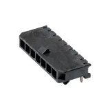 Molex_0436500702_7 Pos 3mm RA Solder Power Connector, 5A, Gold, UL94 V-0