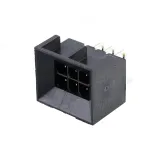 Molex_0444280603_Board Connector, 6 Contact(s), 2 Row(s), Male, Right Angle, Solder Terminal, ROHS COMPLIANT