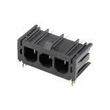 Molex_0460073103_3Ckt RA Header, 18A, 600V, 7.5mm Pitch, Tin Brass