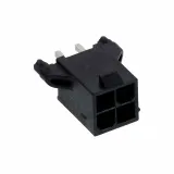 Molex_0462070104_Rectangular Power Connector, 4 Contact(s), Male, Solder Terminal, HALOGEN FREE AND ROHS COMPLIANT
