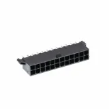 Molex_0462070224_Rectangular Power Connector, 24 Contact(s), Male, Solder Terminal, ROHS COMPLIANT