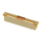 Molex_0526102075_Card Edge Connector, 20 Contact(s), 2 Row(s), Female, Straight, 0.039 inch Pitch, Surface Mount Terminal, Locking, ROHS COMPLIANT