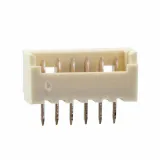 Molex_0530470610_1.25mm Pitch Header, 6 Pos, 1 Row, Male, Straight, Solder
