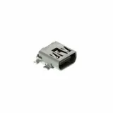 Molex_0565790576_Right Angle Modular Ethernet Receptacle, 5 Pos, Gold, SMT
