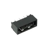 Molex_0678008035_Conn SATA HDR 7 POS Solder ST Thru-Hole 7 Terminal 1 Port Tray