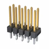 Molex_0702871248_10 Pos 2 Row 2.54mm Pitch Gold Pin Header, 3A, 250VDC, TH