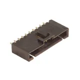 Molex_0705430009_2.54mm Header, 10 Pos, 1 Row, Straight, Solder, Gold, Bronze