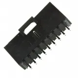 Molex_0705430043_Conn Shrouded Header HDR 9 POS 2.54mm Solder ST Thru-Hole Tube