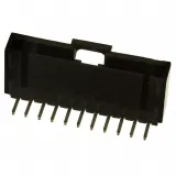 Molex_0705530010_Conn Shrouded Header (4 Sides) HDR 11 POS 2.54mm Solder RA Side Entry Thru-Hole SL™ Tube