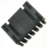 Molex_0705530040_Conn Shrouded Header HDR 6 POS 2.54mm Solder RA Thru-Hole SL™ Tube