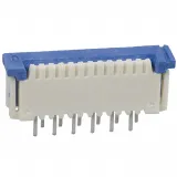 Molex_0712261225_Conn FFC/FPC Connector SKT 12 POS 1mm Solder ST Thru-Hole Tray