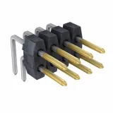 Molex_0901220922_Conn Unshrouded Header HDR 4 POS 2.54mm Solder RA Thru-Hole C-Grid III™ Bag