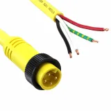 Molex_1300061002_4-Conductor 16AWG PVC Cable, Male Receptacle, 10A, 600V