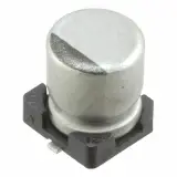 Nichicon_UCD0J101MCL6GS_100uF 6.3V Al Lytic Cap 20% SMD 160mA 105C