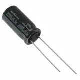 Nichicon_UHM0J222MPD_2.2mF 6.3V 20% Al Electrolytic Cap, Radial, 10x20mm, 2.55A