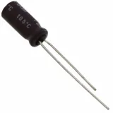Nichicon_UPB1H4R7MDD_Cap Aluminum Lytic 4.7uF 50V 20% (5 X 11mm) Radial 2mm 25mA 5000h 105°C Bulk