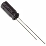 Nichicon_UPM1E101MED_100uF 25V Radial Aluminum Electrolytic Capacitor