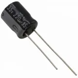 Nichicon_UVR1V221MPD1TD_220uF 35V Radial Aluminum Electrolytic Capacitor