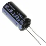 Nichicon_UVZ1C332MHD_Alum Lytic Cap 3300uF 16V 20% Radial 1.17A 105C