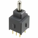 NKK Switches_A24JP_SP3T Toggle Switch, ON ON ON, 0.1A 28VAC/DC, PC Pin