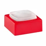 NKK Switches_AT4076BC_CAP TACTILE SQUARE WHITE/RED