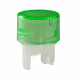 NKK Switches_AT4167FB_CAP PUSHBUTTON ROUND GREEN/WHITE