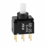 NKK Switches_GB25AP_SWITCH PUSH DPDT 0.4VA 28V