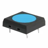 NKK Switches_JF15SP2G_Tactile Switch SPST 0.05A 24VDC PC Pin Thru-Hole Blue