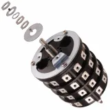 NKK Switches_PS4N_SWITCH ROTARY 2-11POS 30A 125V