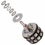 NKK Switches_TS2N_2P 11 Pos Rotary Switch, Illuminated, Panel Mount, 6A