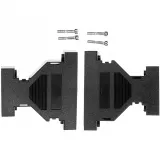 NorComp_957-925-010R011_Backshell 180° B Shell Size Acrylonitrile Butadiene Styrene