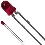 onsemi_HLMP1700_Red Diffused LED Emitter, Through Hole, 635nm, 2mA, 2mcd