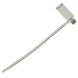 Phoenix Contact_0807083_Cable marker carrier, white, unlabeled, mounting type: Assembly with cable binders, cable diameter: > 5 mm,lettering field size: 20 mm x 8 mm