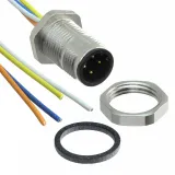 Phoenix Contact_1551901_Cable Assembly Litz Wire 0.5m 22AWG M12 Circular 4 POS M Crimp