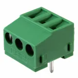 Phoenix Contact_1717088_3 Pos 5mm Pitch RA Terminal Block, 17.5A, 400V, Screw, UL94 V-0