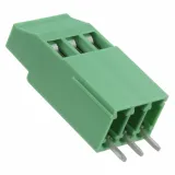 Phoenix Contact_1721346_PC Terminal Block, 3 Pos, 5mm, Solder ST, Thru-Hole, 24A