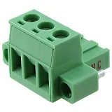 Phoenix Contact_1777992_3 Pos, 5.08mm Pitch, 12A, 320V, Right Angle Terminal Block