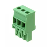 Phoenix Contact_1792029_3 Pos 2.5mm² Barrier Terminal Block, 15A, 250V, Screw, Green