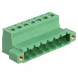 Phoenix Contact_1825556_7 Pos Terminal Block, 250V, 12A, 5.08mm Pitch, Screw, RA Panel Mount