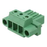 Phoenix Contact_1828252_3 Pos Terminal Block, 7.62mm Pitch, 600V, 20A, RA Panel Mount