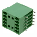 Phoenix Contact_1843101_10 Pos 3.81mm RA Solder Header, 8A, 160V