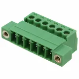 Phoenix Contact_1858073_6 Pos Barrier Strip Terminal Block, 8A, 160V, 3.81mm Pitch, Screw