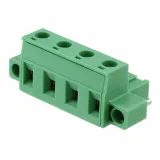 Phoenix Contact_1858785_Barrier Strip Terminal Block, 15A, 400V, 4 Pos, Screw, Green